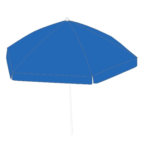 Round market patio umbrella with aluminum and steel frame.... from ASI 30442 Above & Beyond Advertising Products / PromoAdLine