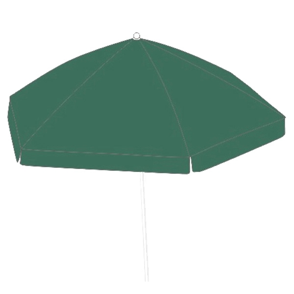 Round market patio umbrella with aluminum and steel frame.... from ASI 30442 Above & Beyond Advertising Products / PromoAdLine