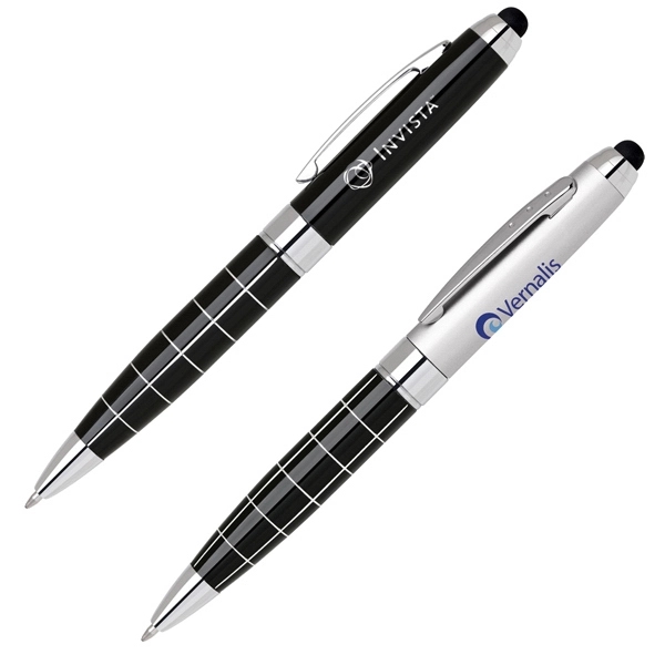 Twist action ballpoint pen with stylus... from ASI 34800 Alstar Creations / Alstar Line