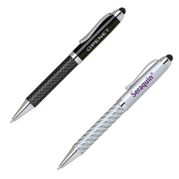 Twist action ballpoint pen with stylus... from ASI 34800 Alstar Creations / Alstar Line