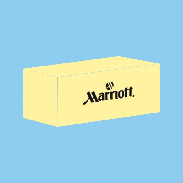 8 foot flat fitted tablecloth.... from ASI 30442 Above & Beyond Advertising Products / PromoAdLine