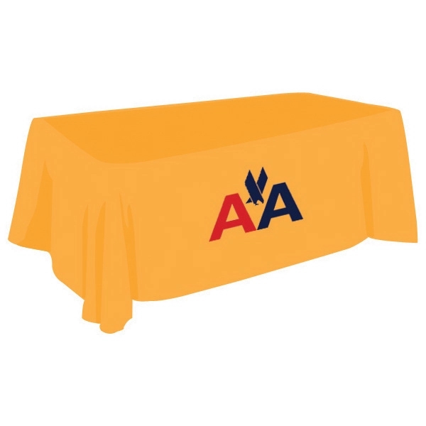 8 Foot Indoor Outdoor Event Table Cloth... from ASI 30442 Above & Beyond Advertising Products