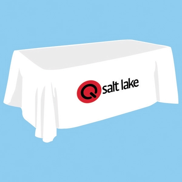 8 Foot Indoor Outdoor Event Table Cloth... from ASI 30442 Above & Beyond Advertising Products