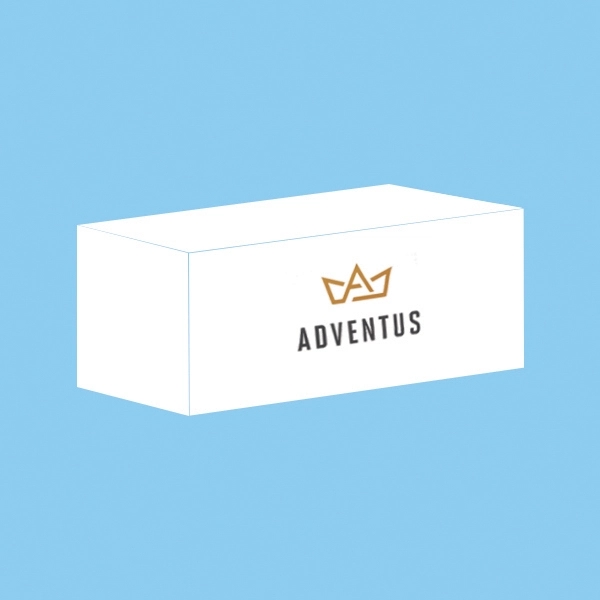 8 foot flat fitted tablecloth.... from ASI 30442 Above & Beyond Advertising Products / PromoAdLine