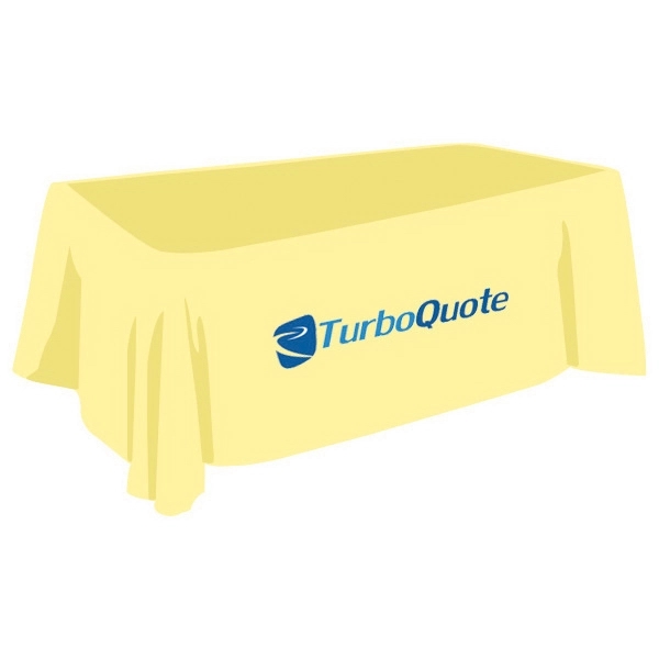 8 Foot Indoor Outdoor Event Table Cloth... from ASI 30442 Above & Beyond Advertising Products