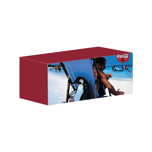 8 Ft. Full Table Cover Fitted with Zipper Back... from ASI 30442 Above & Beyond Advertising Products / PromoAdLine