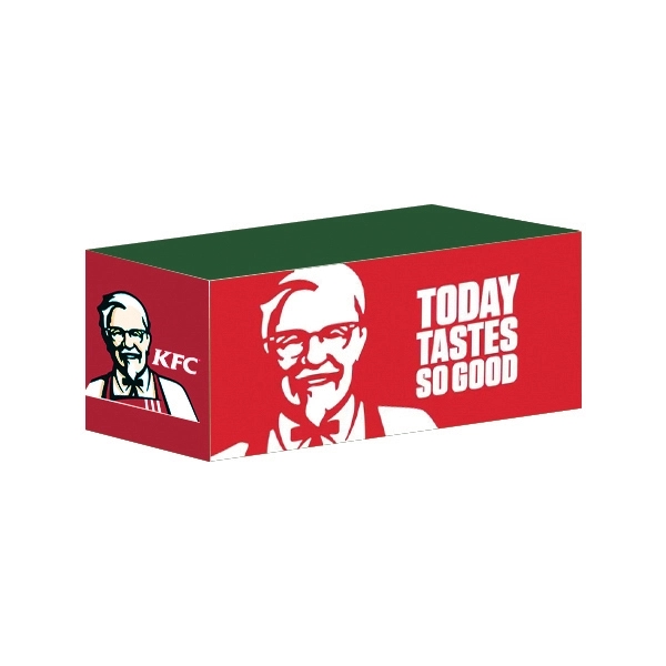 8 ft. draped table cover with digitally printed front and sides.... from ASI 30442 Above & Beyond Advertising Products / Above & Beyond