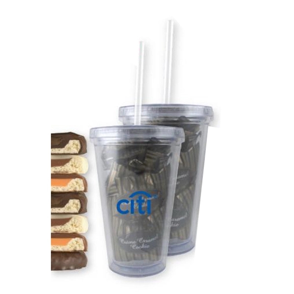 16 oz. Clear acrylic tumbler. BPA Free.... from ASI 44900 NC Custom (CI/Lanco) / Chocolate Inn Taylor & Grant