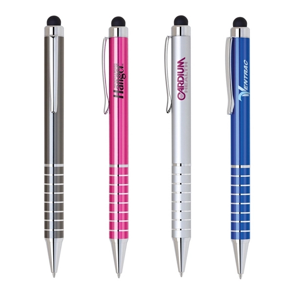 Metal Twist Action Ballpoint with Stylus... from ASI 31517 Admart Products / Admart Line