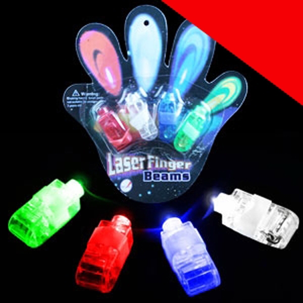 LED finger lights, 4ct.... from ASI 46531 ZZ DROPPED -CGNPromotions.com / CGNPromotions