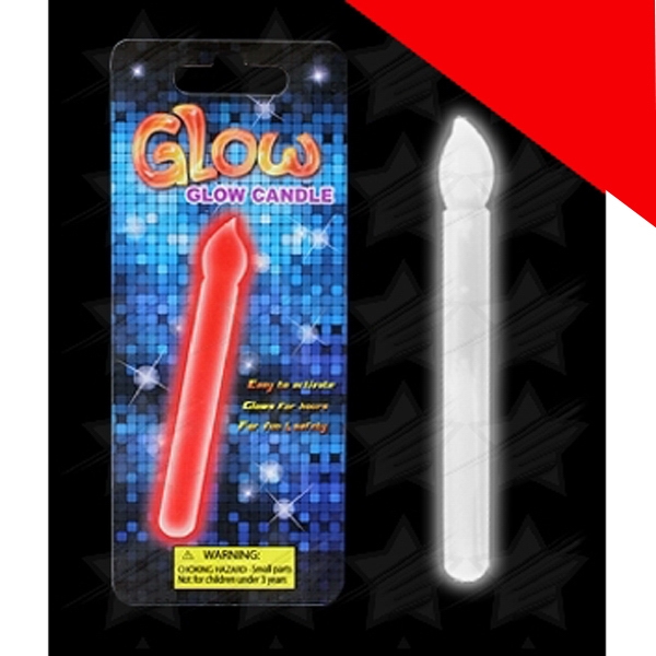 Glow candle, 6 inch.... from ASI 46531 ZZ DROPPED -CGNPromotions.com / CGNPromotions