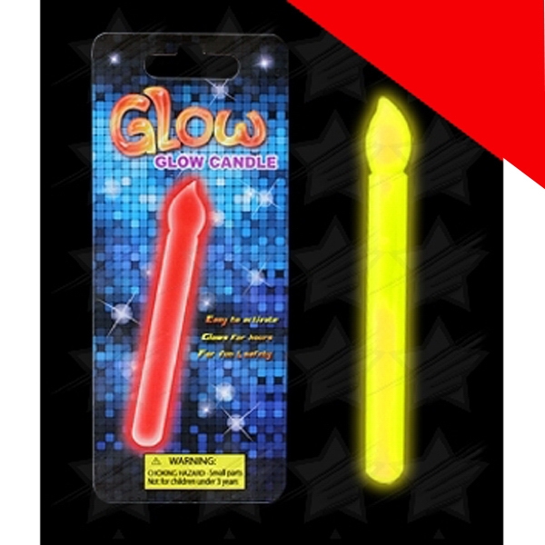 Glow candle, 6 inch.... from ASI 46531 ZZ DROPPED -CGNPromotions.com / CGNPromotions