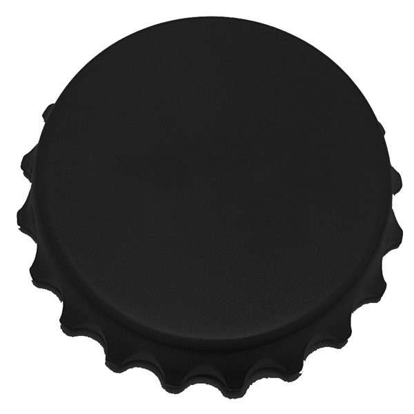 Jumbo size magnetic bottle opener, bottle cap shape.... from ASI 74585 Nu Promo International / Nu Promo Line