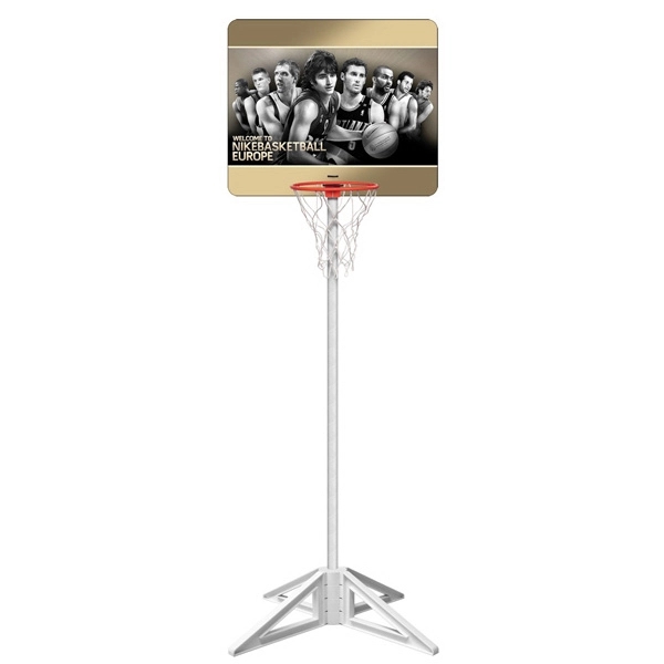 22" x 18.5 " x 1/8" basketball themed point-of-purchase display with... from ASI 68207 MAC Specialties Ltd / Sport Products Plus