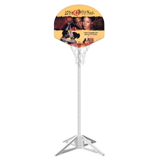 22" x 18.5 " x 1/8" basketball themed point-of-purchase display with... from ASI 68207 MAC Specialties Ltd / Sport Products Plus