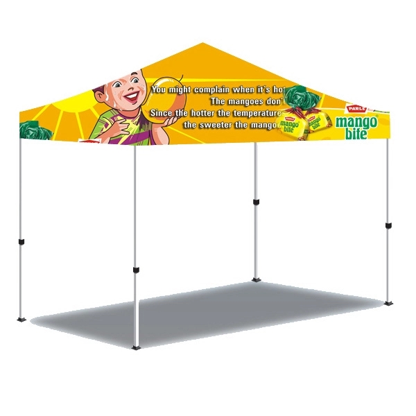 5' x 5' canopy/tent with full digital printing.... from ASI 30442 Above & Beyond Advertising Products