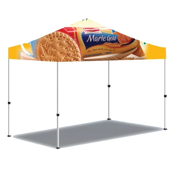 5' x 5' canopy/tent with full digital printing.... from ASI 30442 Above & Beyond Advertising Products
