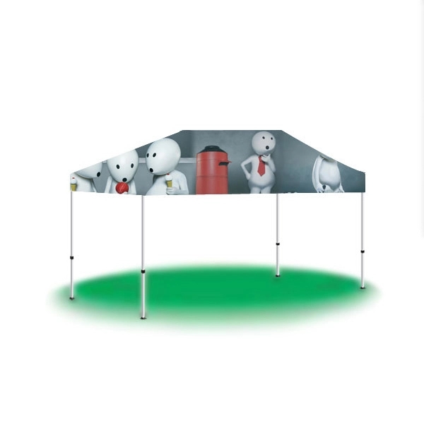10' x 15' custom printed pop-up tent/canopy with full digital graphics.... from ASI 30442 Above & Beyond Advertising Products