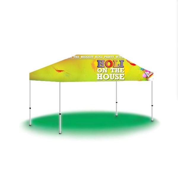 10' x 15' custom printed pop-up tent/canopy with full digital graphics.... from ASI 30442 Above & Beyond Advertising Products