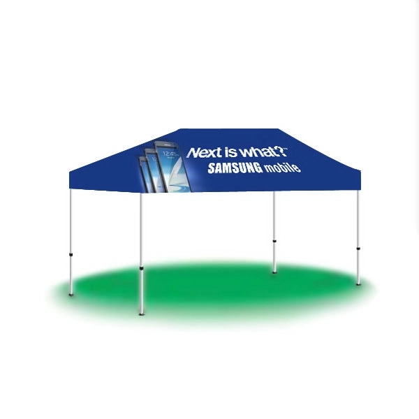 10' x 15' custom printed pop-up tent/canopy with full digital graphics.... from ASI 30442 Above & Beyond Advertising Products