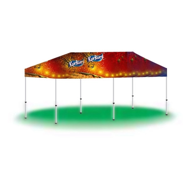 10' x 20' custom pop-up tent/canopy with full digital printing.... from ASI 30442 Above & Beyond Advertising Products