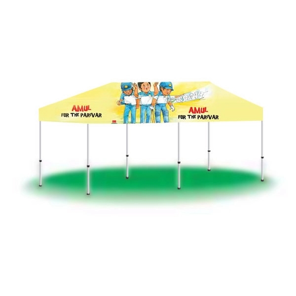 10' x 20' custom pop-up tent/canopy with full digital printing.... from ASI 30442 Above & Beyond Advertising Products
