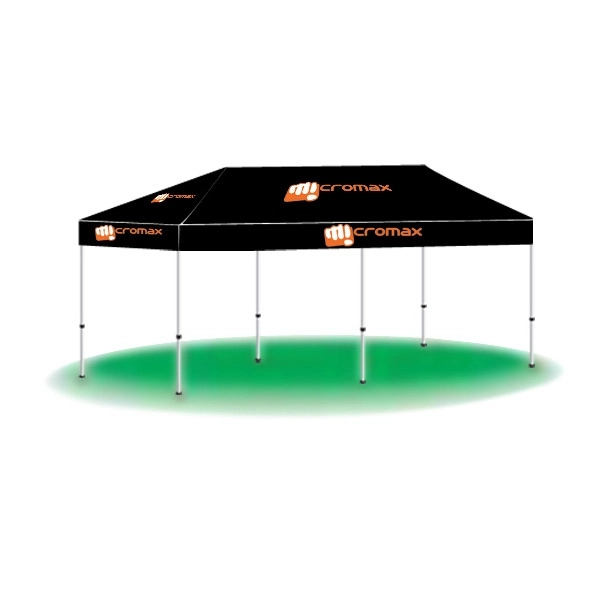 10' x 20' custom printed tent/canopy with 2 color imprinting.... from ASI 30442 Above & Beyond Advertising Products