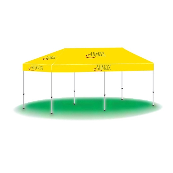 10' x 20' custom printed tent/canopy with 2 color imprinting.... from ASI 30442 Above & Beyond Advertising Products