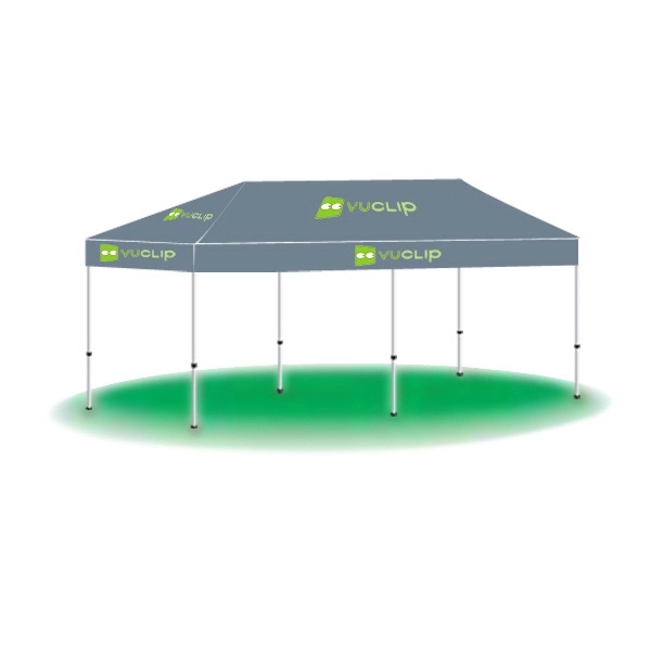 10' x 20' custom printed tent/canopy with 2 color imprinting.... from ASI 30442 Above & Beyond Advertising Products