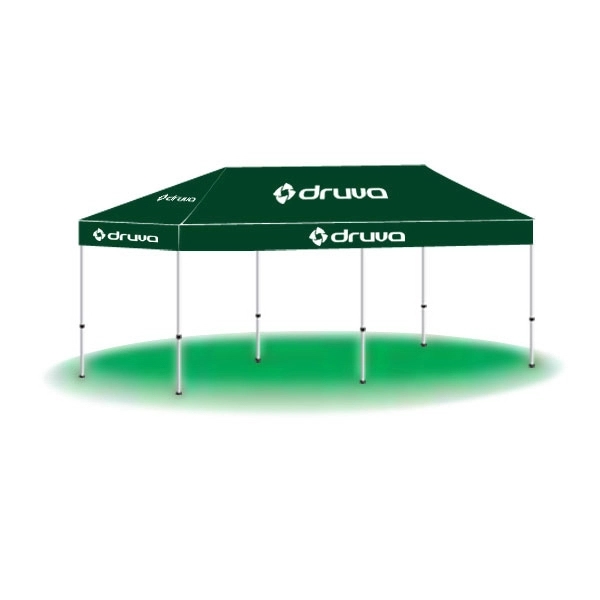 10' x 20' custom printed pop-up tent/canopy with one color imprinting.... from ASI 30442 Above & Beyond Advertising Products