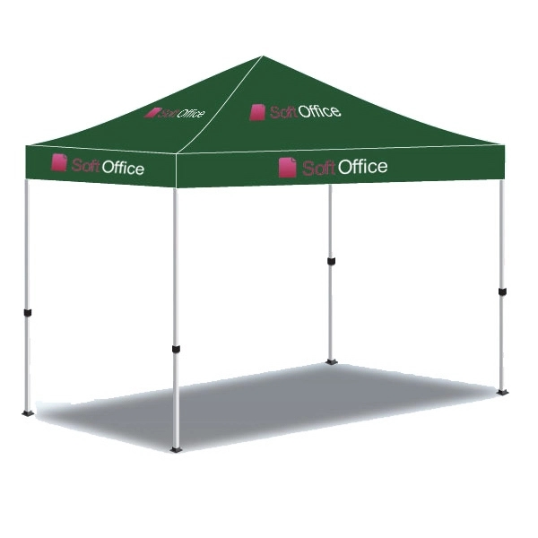 10' x 10' promotional canopy tent with customization.... from ASI 30442 Above & Beyond Advertising Products