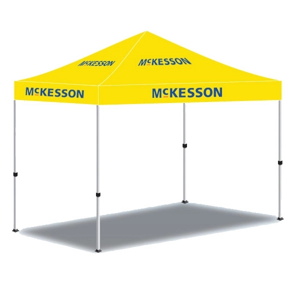 10' x 10' promotional canopy tent with customization.... from ASI 30442 Above & Beyond Advertising Products