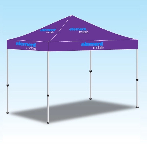 10' x 10' promotional canopy tent with customization.... from ASI 30442 Above & Beyond Advertising Products