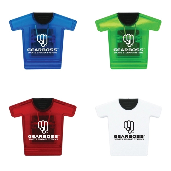 These magnetic memo clips feature a unique T-shirt shaped design.... from ASI 52710 Lincoln Line