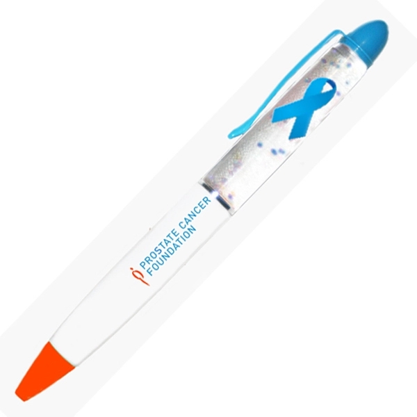 Awareness Ribbon Liquid Floating Pen... from ASI 62635 Inno-Vative Solutions Grp LTD