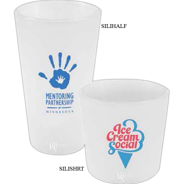 Silipint  - 9 oz unbreakable 100% food grad silicone glass.... from ASI 47700 ZZ MERGED - Crown/IMAGEN Brands / Crown Products