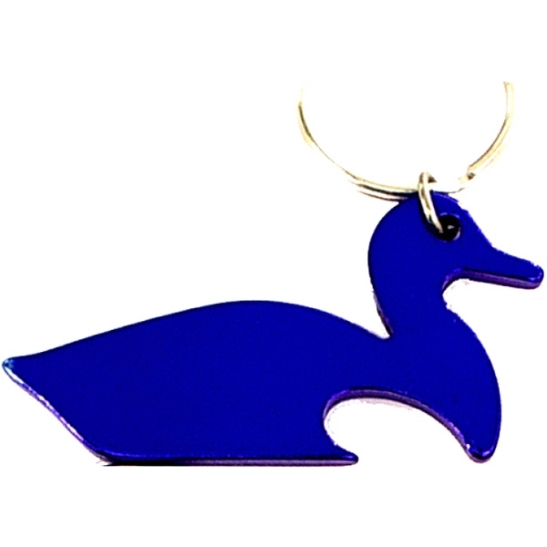 Duck shape bottle opener with key chain.... from ASI 74585 Nu Promo International / Nu Promo Line