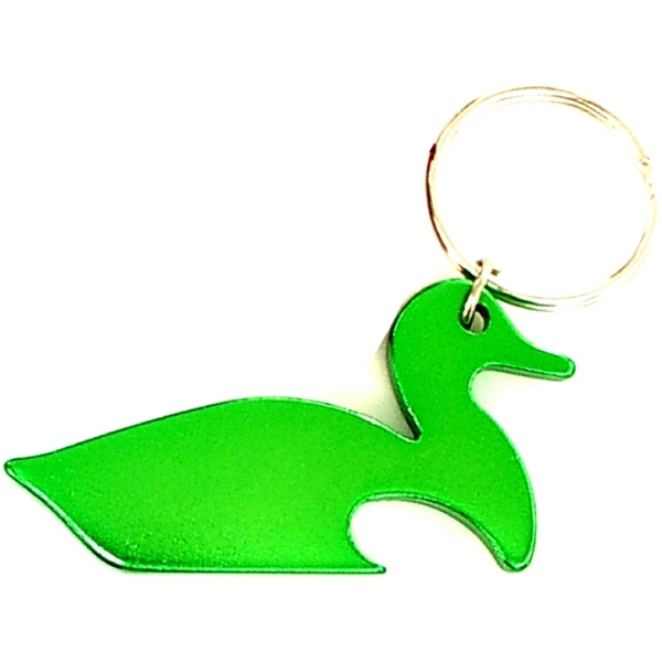 Duck shape bottle opener with key chain.... from ASI 74585 Nu Promo International / Nu Promo Line