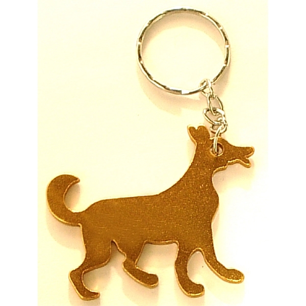 Dog shape bottle opener with key chain.... from ASI 74585 Nu Promo International / Nu Promo Line
