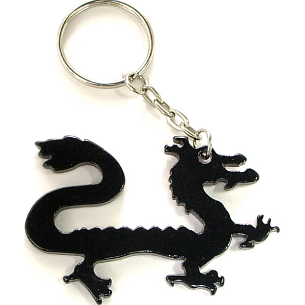 Dragon shape bottle opener with key chain.... from ASI 74585 Nu Promo International / Nu Promo Line