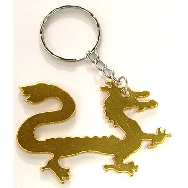 Dragon shape bottle opener with key chain.... from ASI 74585 Nu Promo International / Nu Promo Line