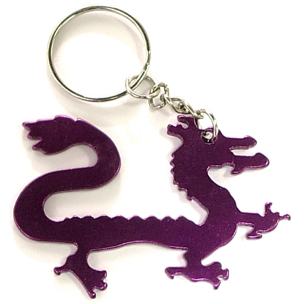 Dragon shape bottle opener with key chain.... from ASI 74585 Nu Promo International / Nu Promo Line