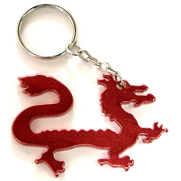 Dragon shape bottle opener with key chain.... from ASI 74585 Nu Promo International / Nu Promo Line