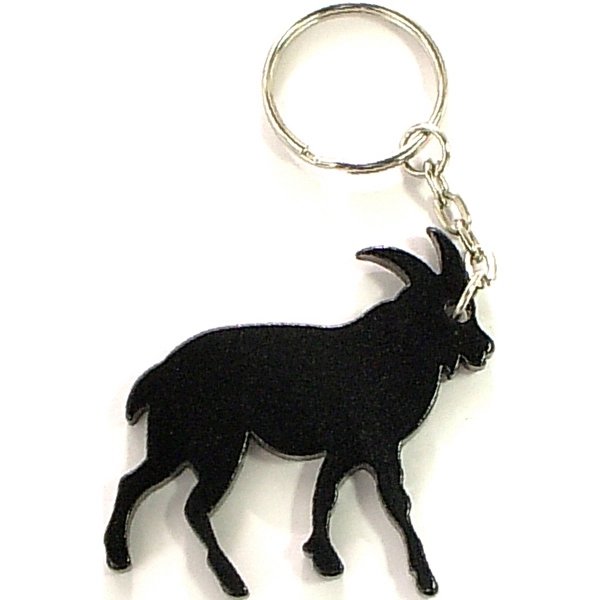 Goat shape bottle opener with key chain.... from ASI 74585 Nu Promo International / Nu Promo Line