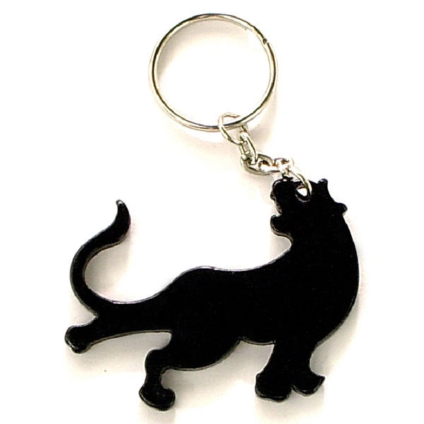 Tiger / Leopard shape bottle opener with key chain.... from ASI 74585 Nu Promo International / Nu Promo Line