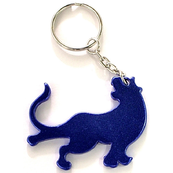 Tiger / Leopard shape bottle opener with key chain.... from ASI 74585 Nu Promo International / Nu Promo Line