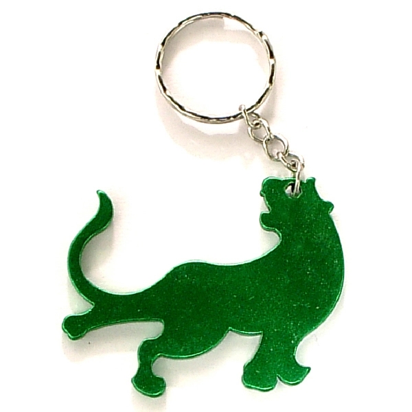 Tiger / Leopard shape bottle opener with key chain.... from ASI 74585 Nu Promo International / Nu Promo Line