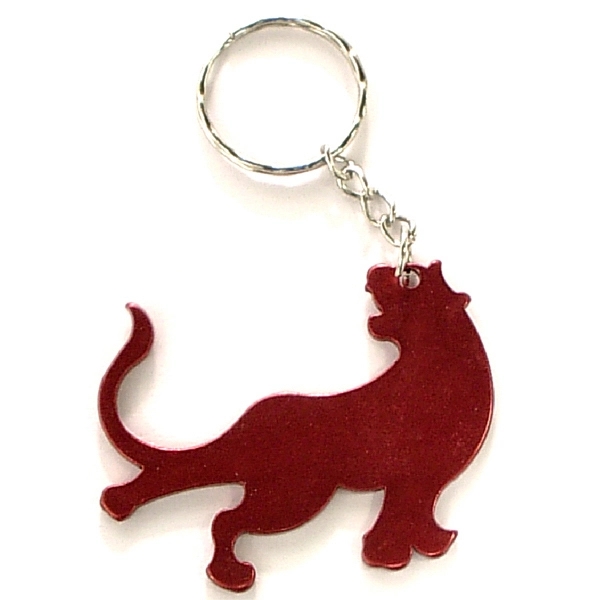 Tiger / Leopard shape bottle opener with key chain.... from ASI 74585 Nu Promo International / Nu Promo Line