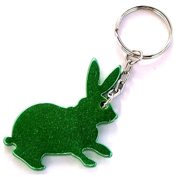Rabbit shape bottle opener with key chain.... from ASI 74585 Nu Promo International / Nu Promo Line
