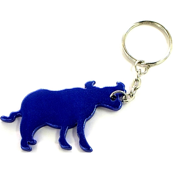Cow / Bull shape bottle opener with key chain.... from ASI 74585 Nu Promo International / Nu Promo Line